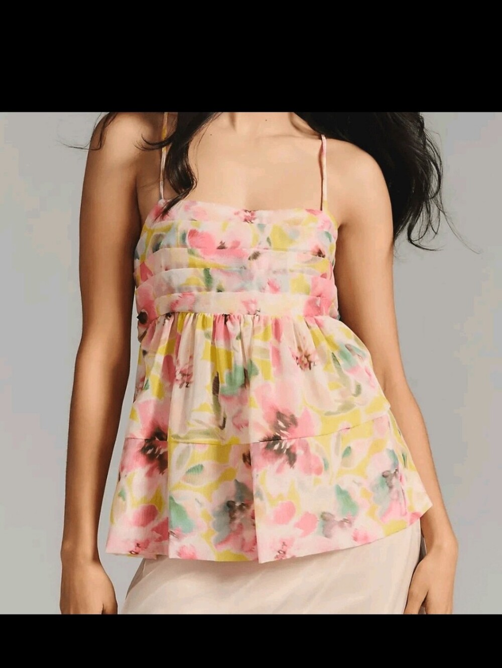 Misa Los Angeles Mariposa Babydoll Top